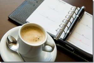 Coffee & Planner